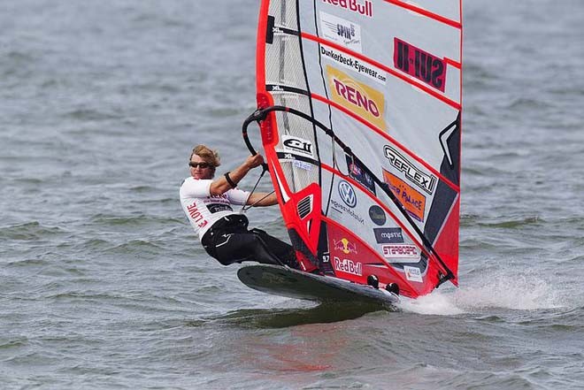 Bjorn tests his Eye Wear - PWA Reno World Cup Sylt Grand Slam 2011  © PWA World Tour http://www.pwaworldtour.com